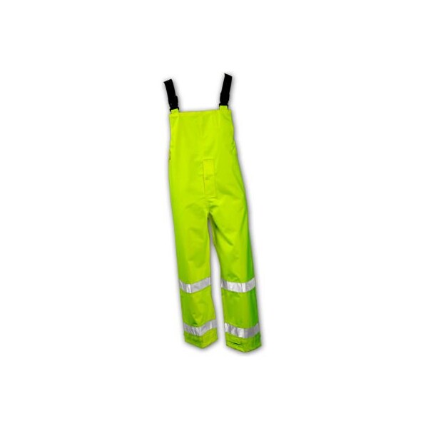 Tingley Tingley O24122 Icon Snap Fly Front Overall, Fluorescent Lime, 4XL O24122.4X - main